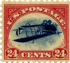 the inverted jenny3 Najdroższe znaczki pocztowe na świecie