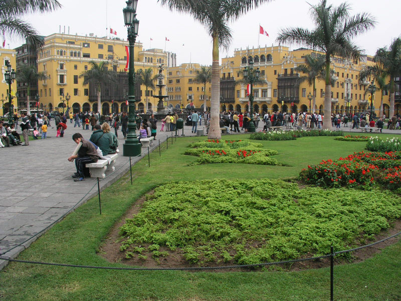 800px lima plaza mayor1 Cudze poznajmy kierunek Peru